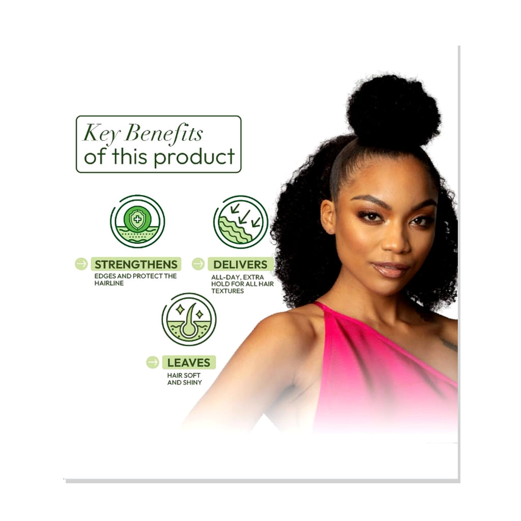 ORS Olive Oil Formula Edge Control Hair Gel with Sweet Almond Oil – 4oz
