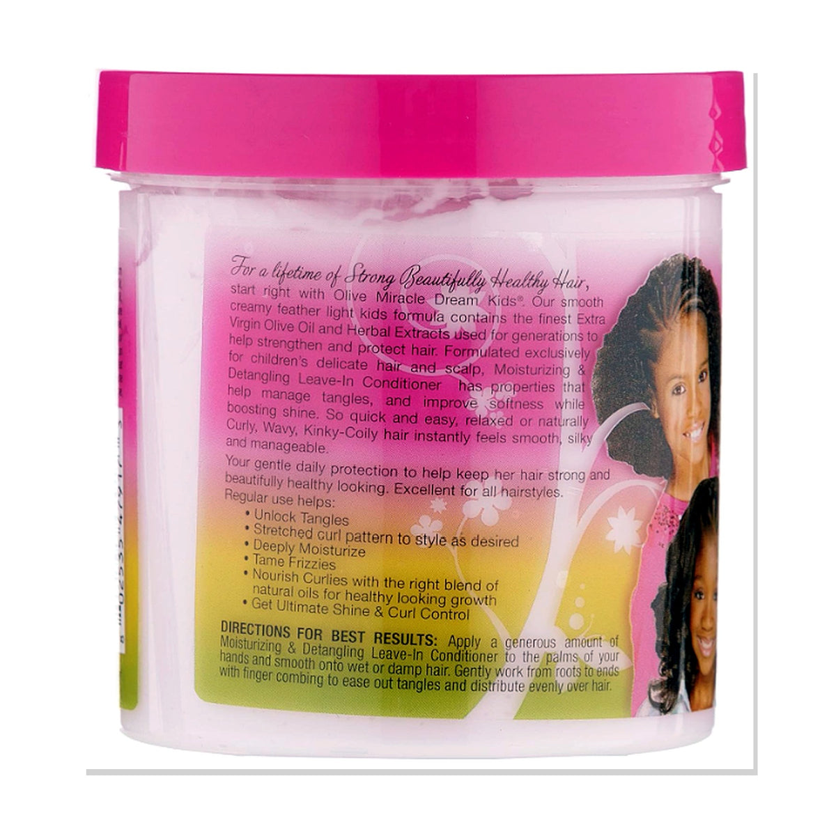 African Pride Dream Kids Olive Miracle 2-in-1 Detangling Moisturizing Conditioner – 425g