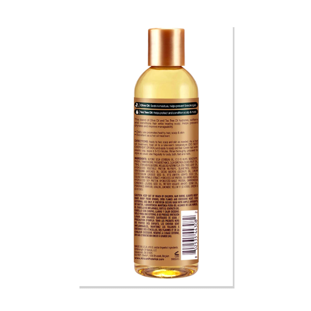 African Pride Olive Miracle Anti-Breakage Maximum Strengthening Growth Oil – 237ml